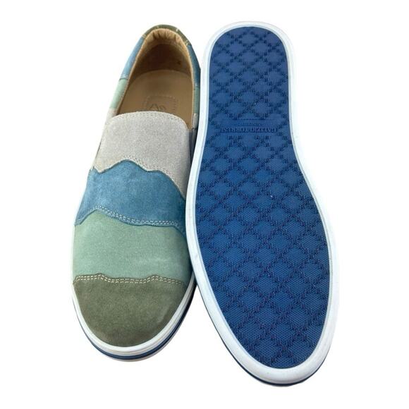 Galizio Torresi Slipper Men’s suede Green Casual shoes Size US 9|42 EU - Picture 7 of 10